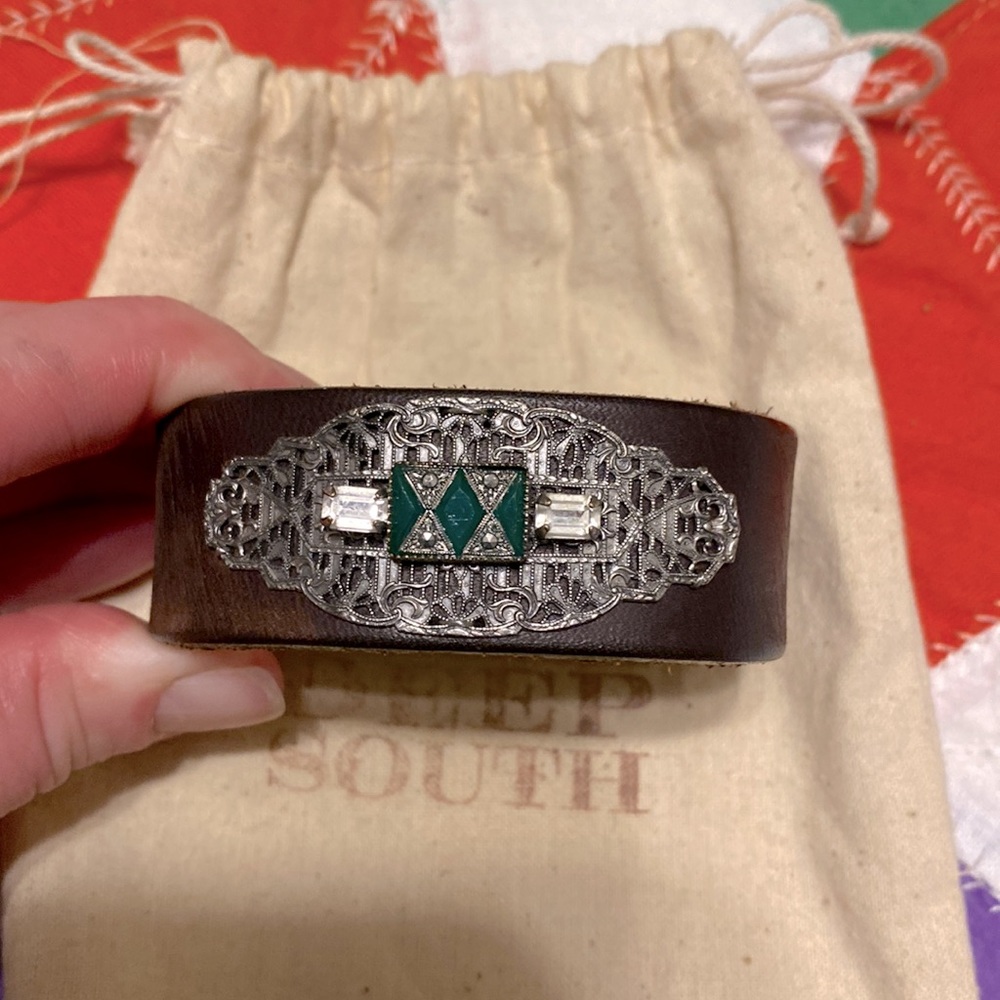 Made in the Deep South cuff bracelet